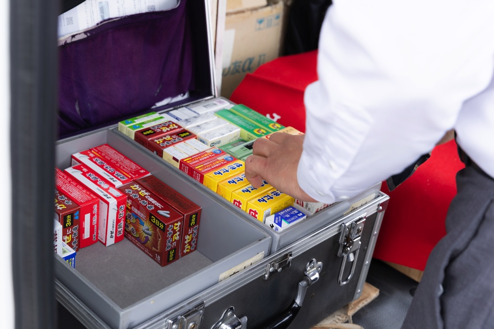 個別対応の薬箱